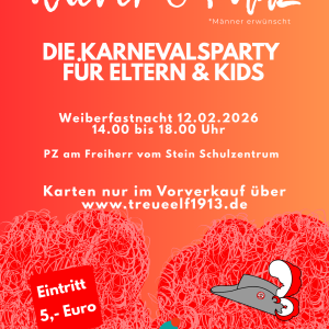 Eintrittskarte "Wiever & Pänz" 12.02.2026 Erwachsener